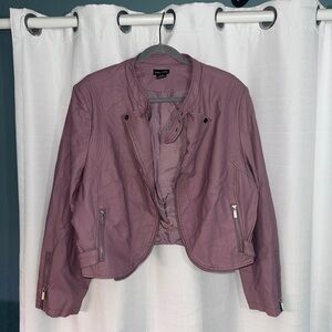Women's Mauve Moto Jacket